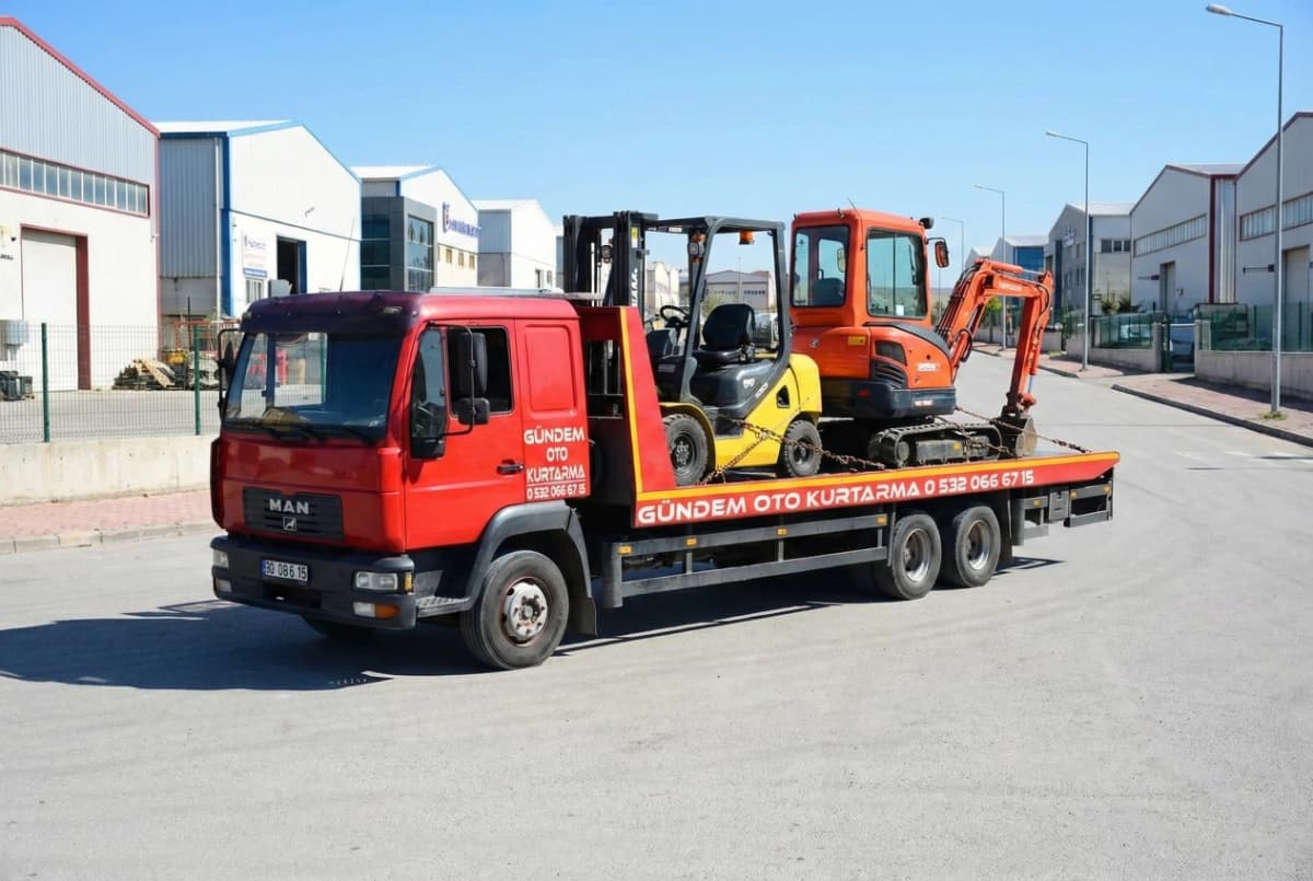 Forklift ve İş Makinesi Taşıma